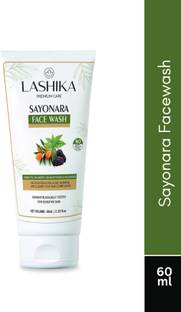 Lashika Sayonara - HELPS IN REDUCING ACNE,REDNESS & CLEARS YOUR SKIN COMPLEXION Face Wash