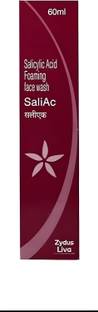 RAYRELEIF Saliac Foaming  | Pack of 1 | 60mL Face Wash