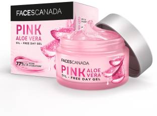 FACES CANADA Pink Aloe Vera Oil-Free Day Gel | 1.5% Hyaluronic Acid | Intense Hydration 15g Face Wash