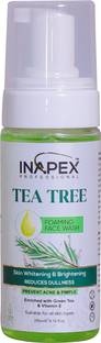 Inapex Anti Acne Foaming  Men Women With Tea Tree for Oil Control, Glowing Skin Face Wash