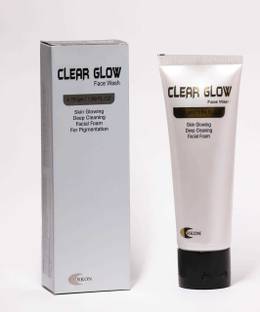 CLEAR GLOW face Wash Foaming  100ml  For Skin Glowing Face Wash