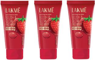 Lakmé Blush & Glow Strawberry Freshness Face Wash