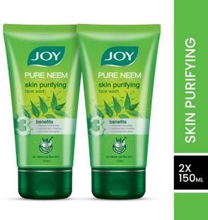 Joy Pure Neem Skin Purifying  For Pimples & Acne Control Face Wash