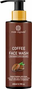 Pink Square 100% Pure & Natural Coffee  Pack Of 1 ( 200 ml ) Face Wash