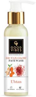 GOOD VIBES ubtan De tan face wash for glow 120ml Face Wash