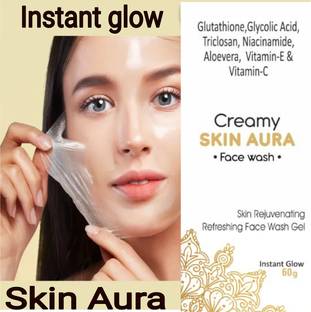 SANJEEVANI AUSHDHIY Creamy Skin Aura face wash Face Wash