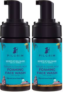 Pilgrim Salicylic & Glycolic Acid Foaming  Face Wash