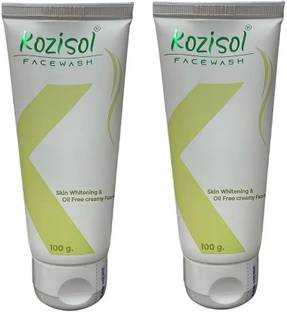 RAASO Kozzisol  (Pack of 2, 100g Each) | Suitable for All Skin Types Face Wash