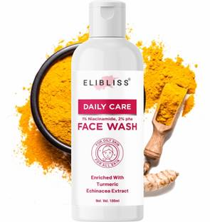ELIBLISS Daily Care Face Cleanser for Glowing Skin, Dirt Removal and Reduce Acne Face Wash