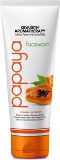 KEYA SETH AROMATHERAPY Papaya Brightening & Anti Blemish, Enzyme + B5, For Men/Women Face Wash