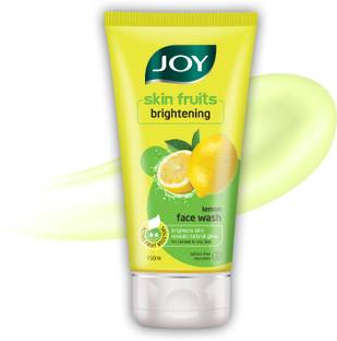 Joy Skin Fruits Lemon Brightening  For Oily Skin with Vitamin C Face Wash