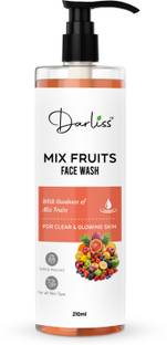 DARLISS Fruit Brightening |Brightens & Soften Skin, 100% soap free|Men & Women  Face Wash