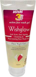 DECLOS wish glow facewash gel triple action facewash gel Face Wash