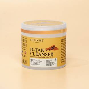 Nuskhe By Paras Ayurvedic D-Tan Cleanser for Men and Women - 100 Grams Face Wash
