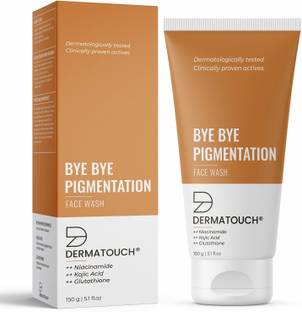 Dermatouch Bye Bye Pigmentation  Niacinamide, Kojic Acid, & Glutathione Face Wash