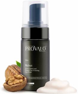 PROVALO Walnut Acne Control and Pimple Care Foaming  (Men) Face Wash