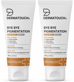 Dermatouch Bye Bye Pigmentation  || Anti Pigmentation for Women/Men with Niacinamide, Kojic Acid, & Glutathione Face Wash