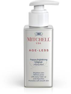Mitchell USA AGE-LESS Papaya Brightening Cleanser - Natural Anti-aging  Face Wash