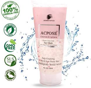 DERMA TOPICS HEALTH CARE Acpose Acne Care  Face wash for Oily-Acne Prone Skin & for Improve Complexion Face Wash