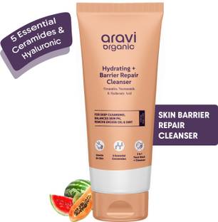 Aravi Organic Hydrating Barrier Repair  With Ceramide - For Deep Cleansing Face Wash