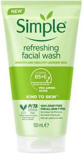 Simple Kind To Skin Refreshing Facial Wash Gel 150ml Face Wash