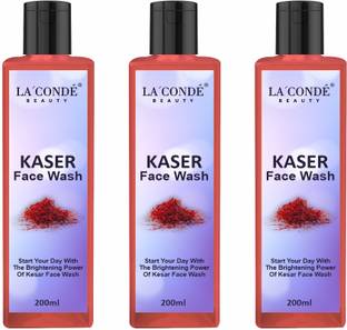 La'Conde Kesar  with Pure Saffron Extracts for Fair, Fresh and Glowing Skin Face Wash