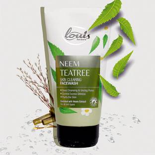 Louis herbals Neem Tea Tree Skin Clearing  (100gm) Face Wash