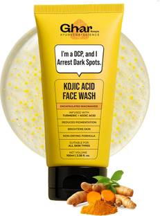 GHAR SOAPS Kojic Acid & Turmeric  Face Wash
