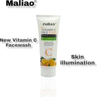 maliao New Vitamin C  with Vitamin C & Turmeric for Skin illumination Face Wash