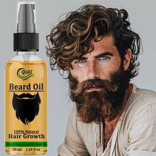 QUAT Natural Beard Growth Oil – Stimulate Growth & Combat Patchiness Face Wash