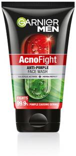 Garnier Men Acno Fight Anti Pimple, with Salicylic Acid and Herba Repair Face Wash