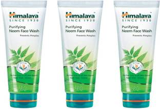 HIMALAYA Neem 50ml, pack of 3 Face Wash