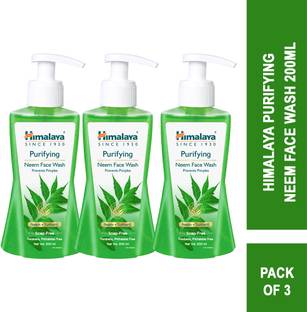 HIMALAYA Purifying Neem|Clinically proven to fight against acne and pimples|Gently cleanses|100% naturally derived Neem Face Wash