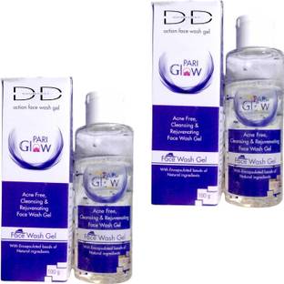 DOOMSDAY PARI GLOW FACE WASH ACNE FREE ,CLEANSING GIVE GLOWING REFERSHING HEALTHY SKIN PACK OF 100g x 2 Face Wash