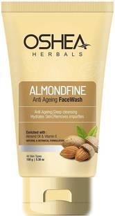 Oshea Herbals Almondfine Anti Agening - | Deep Cleansing | Hydrates Skin | Face Wash