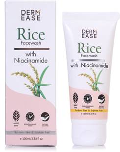 DERMEASE Rice With Niacinamide for Bright Glowing Skin  Face Wash