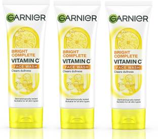 GARNIER Bright Complete Vitamin C Clear Dullness Foaming FaceWash-100g Face Wash
