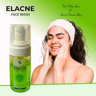 Cosmederma Elacne Facewash Foaming wash for oily acne prone skin Face Wash