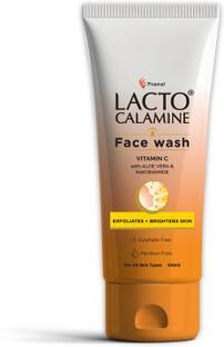 Lacto Calamine Vitamin C  with Aloe Vera & Niacinamide for Bright & Glowing Skin Pack1 Face Wash