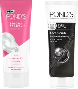 POND's Bright Beauty Spot-less Glow + Pure Detox Anti-Pollution Purity Face Wash