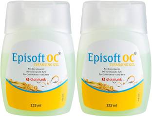Episoft OC Gel For Acne-Prone and Oily Skin, 125 ml, Pack of 2 Face Wash