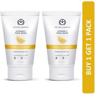 THE MAN COMPANY Vitamin C  with Turmeric For Brightening Glow Face Wash