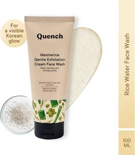 Quench Rice Water Gentle Cream  for Hydrated & Glowing Skin Face Wash