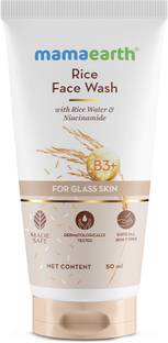 Mamaearth Rice Water and Niacinamide for Glass Skin  Face Wash