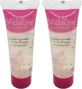 NIDUS NIDACNE FACE WASH GEL, SPECIALLY FORMULATED TO TREAT & GUARD ACNE PRONE SKIN -75ML (PACK OF-2) Face Wash