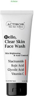 ACTIWOW Hello  for Clean Pores & Smooth Texture Face Wash