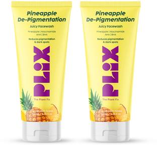 The Plant Fix Plix 5% Pineapple Foaming Facewash For Depigmentation & EvenToned Complexion Face Wash