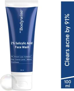 Be Bodywise 2% Salicylic Acid Face wash | Deep Cleanses Skin, Prevents Acne & Blackheads Face Wash