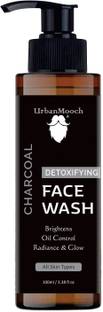 UrbanMooch Activated Charcoal  for Anti-Aging, Oil Control & Skin Brightening Face Wash