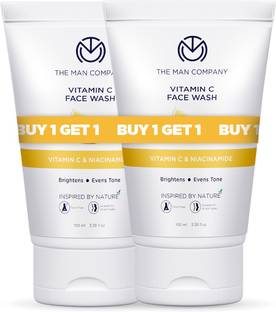 THE MAN COMPANY Vitamin C  with Turmeric For Brightening Glow Face Wash